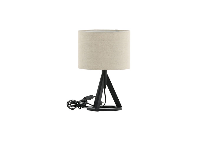 Venture Home Kona -Table Lamp - Black/Linen