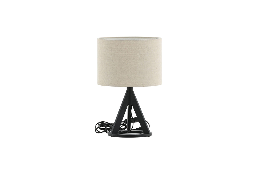 Venture Home Kona -Table Lamp - Black/Linen
