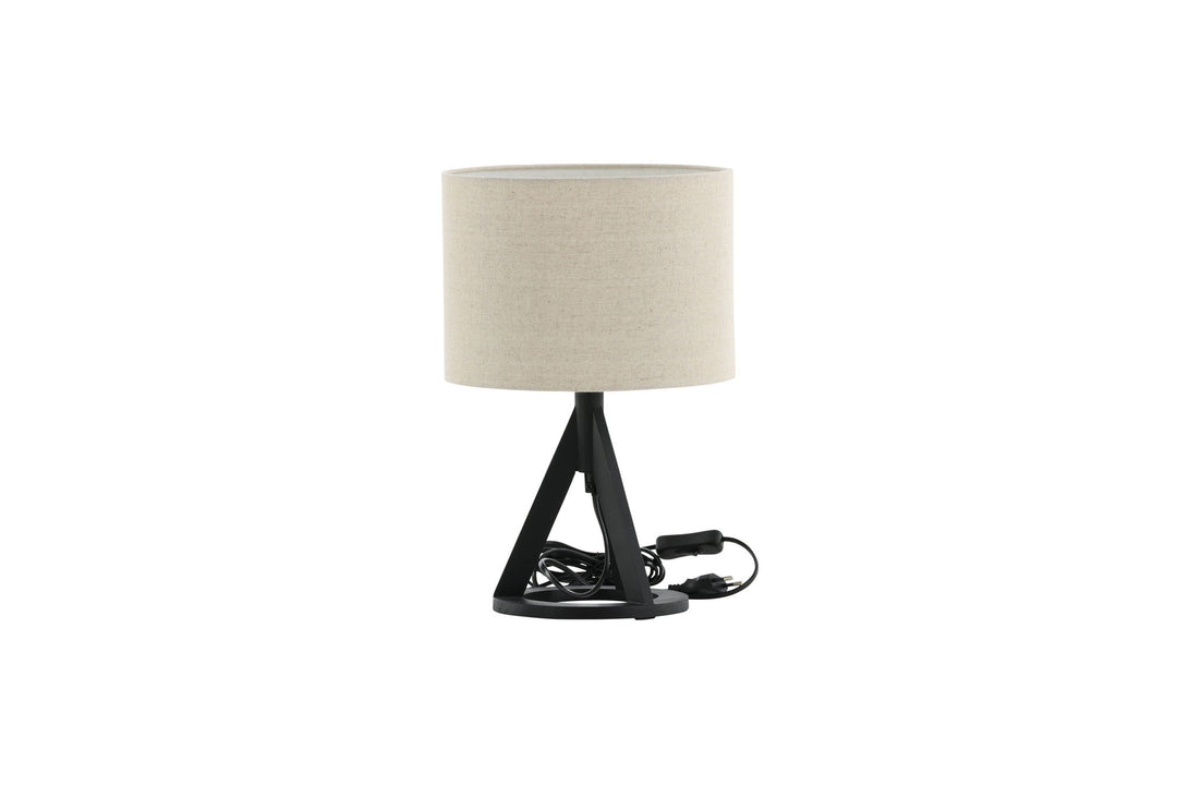 Venture Home Kona -Table Lamp - Black/Linen