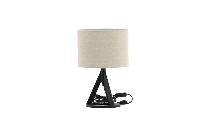 Venture Home Kona -Table Lamp - Black/Linen