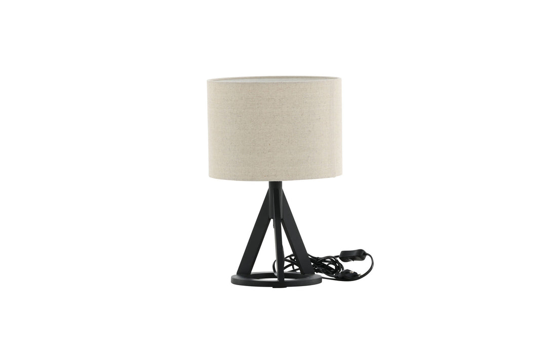 Venture Home Kona -Table Lamp - Black/Linen