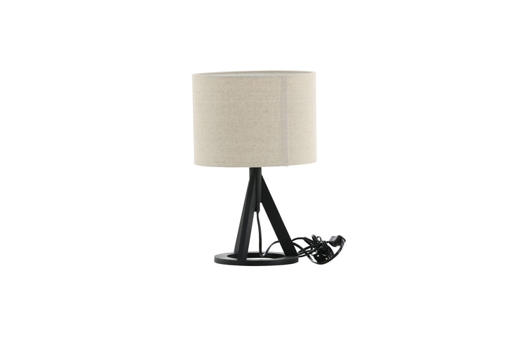 Venture Home Kona -Table Lamp - Black/Linen