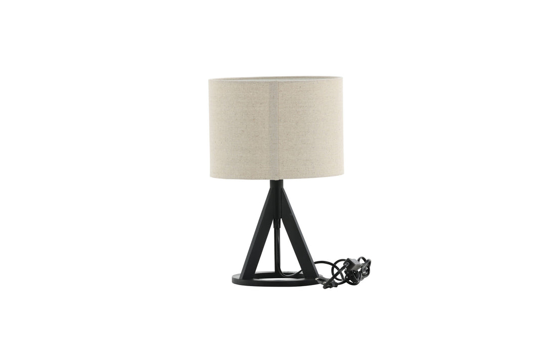 Venture Home Kona -Table Lamp - Black/Linen