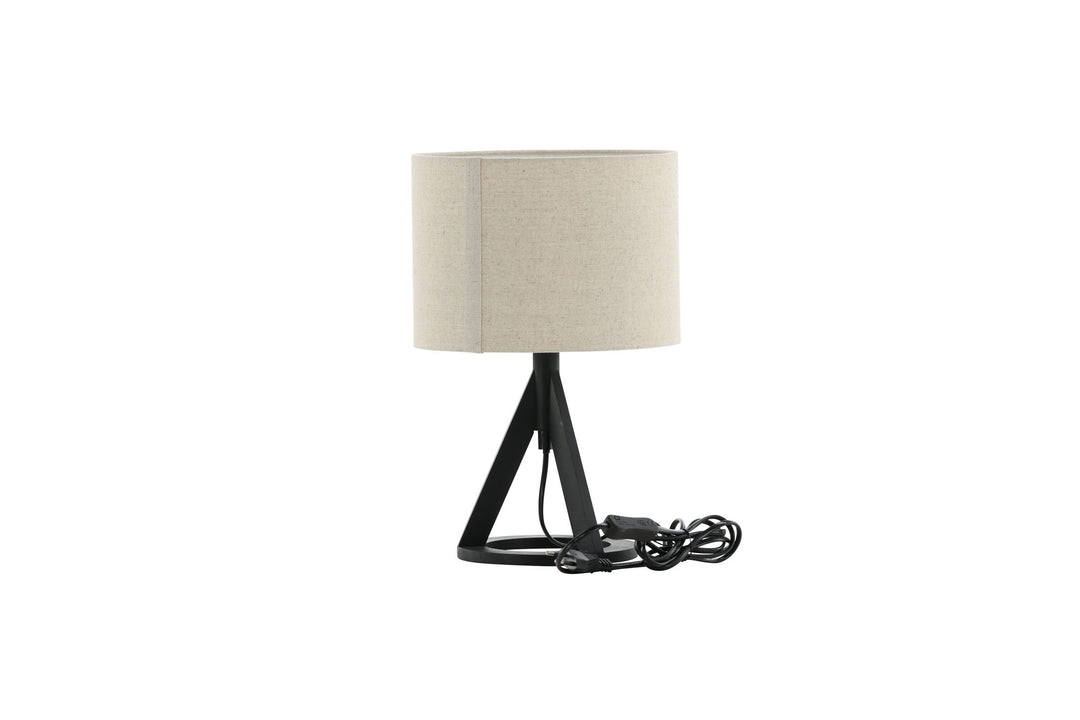 Venture Home Kona -Table Lamp - Black/Linen