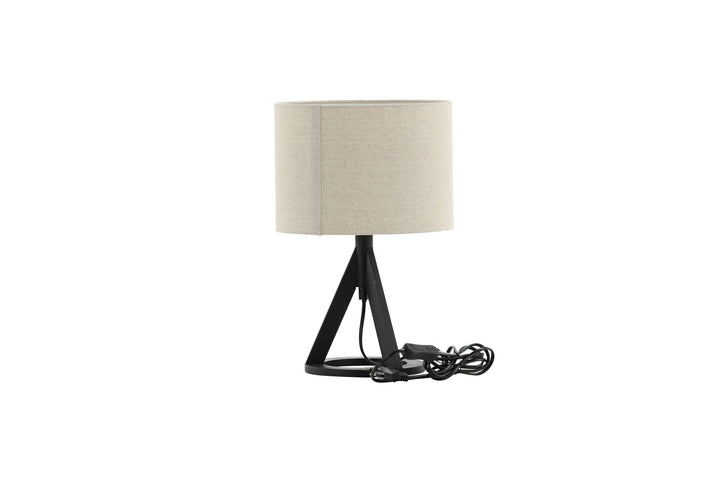 Venture Home Kona -Table Lamp - Black/Linen