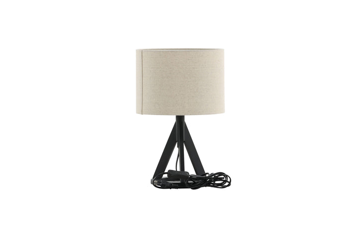 Venture Home Kona -Table Lamp - Black/Linen