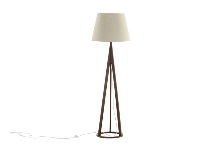 Venture Home Kona -Floor Lamp - Espresso/Linen