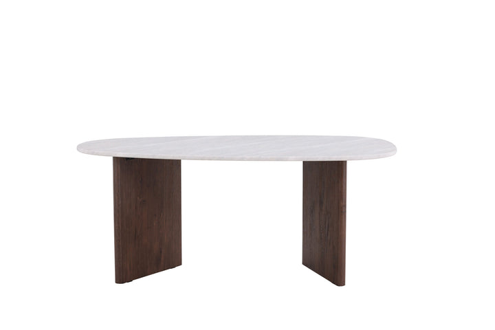 Venture Home Grönvik Dining Table 180*75 - Mocca / Light Grey Concretelook MDF