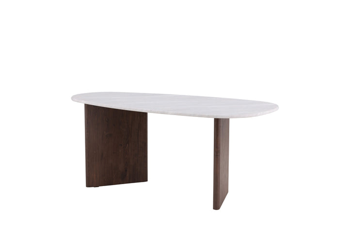Venture Home Grönvik Dining Table 180*75 - Mocca / Light Grey Concretelook MDF