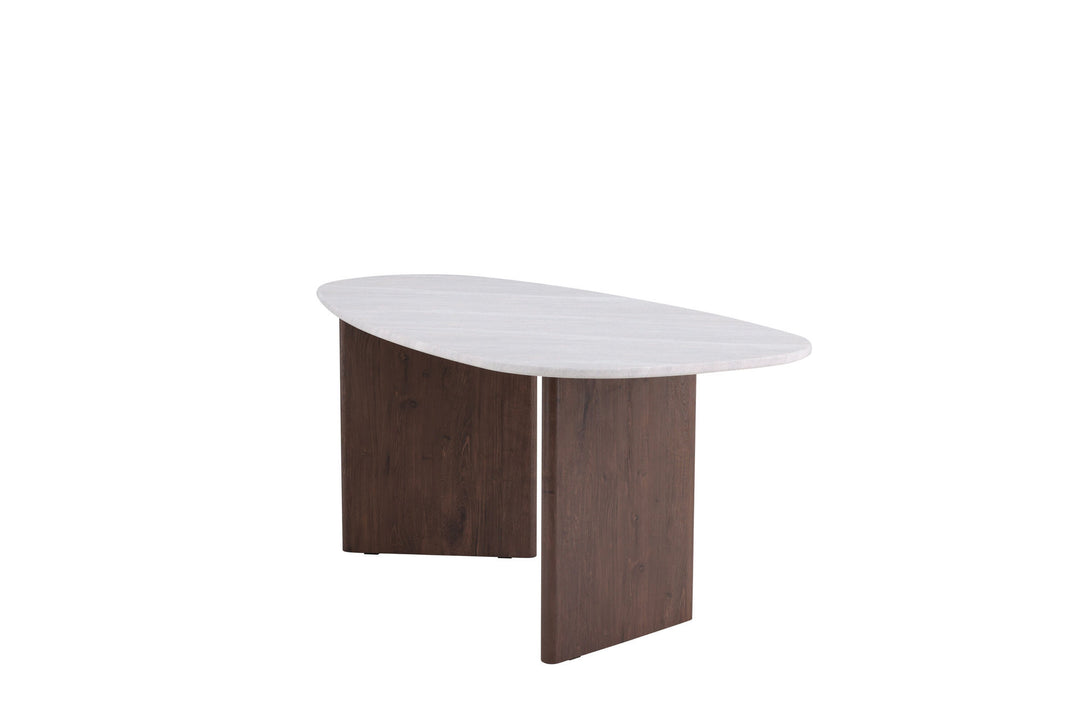 Venture Home Grönvik Dining Table 180*75 - Mocca / Light Grey Concretelook MDF