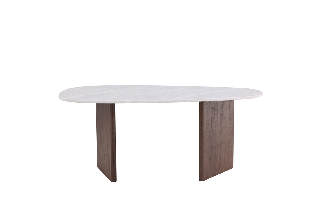 Venture Home Grönvik Dining Table 180*75 - Mocca / Light Grey Concretelook MDF
