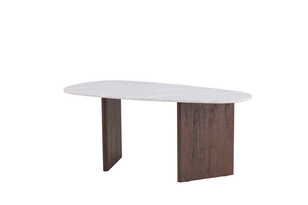 Venture Home Grönvik Dining Table 180*75 - Mocca / Light Grey Concretelook MDF