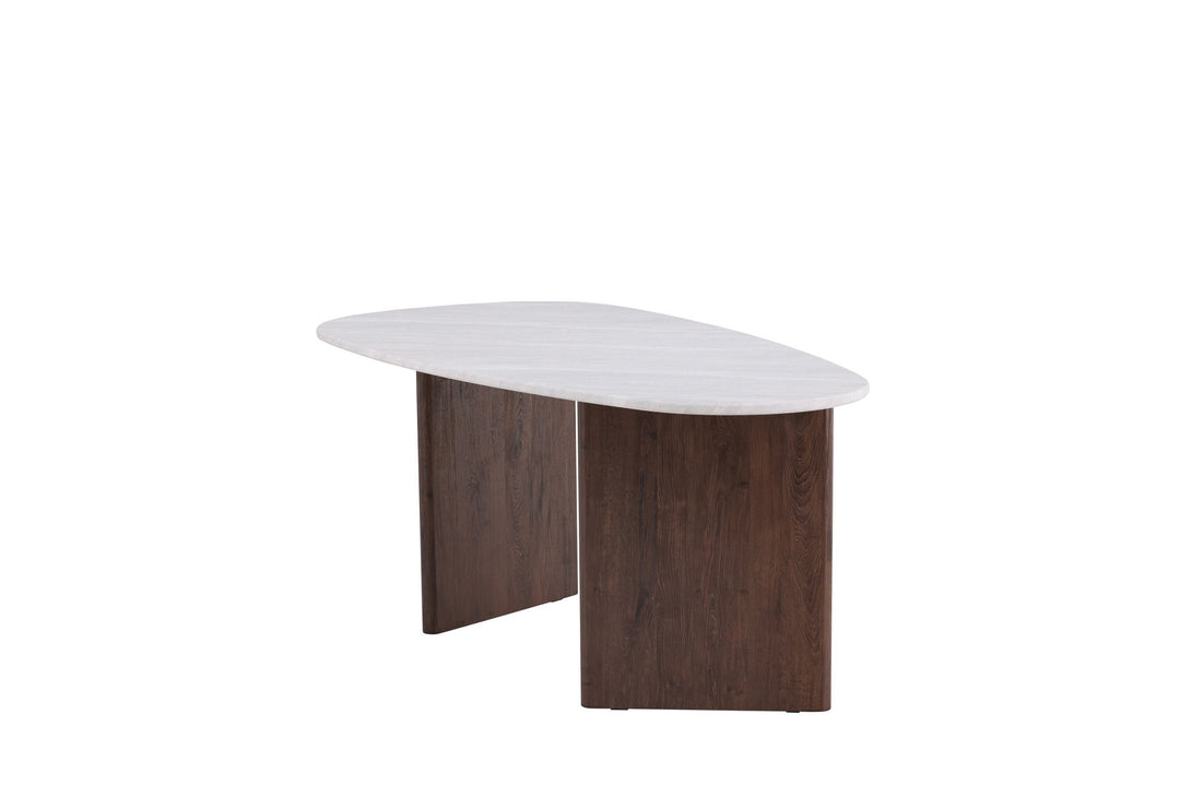 Venture Home Grönvik Dining Table 180*75 - Mocca / Light Grey Concretelook MDF