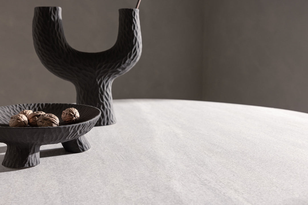 Venture Home Grönvik Dining Table 180*75 - Mocca / Light Grey Concretelook MDF