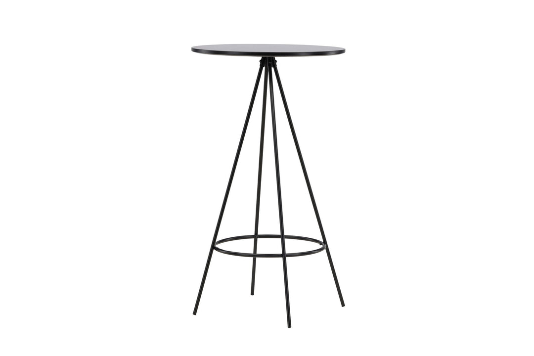 Venture Home Bistro Bar Table φ60 - Black / MDF with veneer