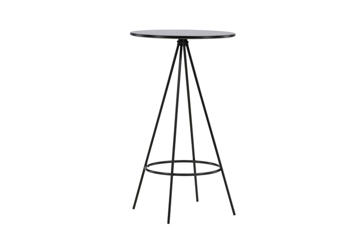 Venture Home Bistro Bar Table φ60 - Black / MDF with veneer