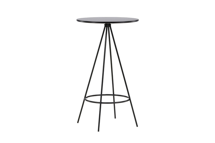 Venture Home Bistro Bar Table φ60 - Black / MDF with veneer