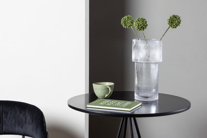 Venture Home Bistro Bar Table φ60 - Black / MDF with veneer