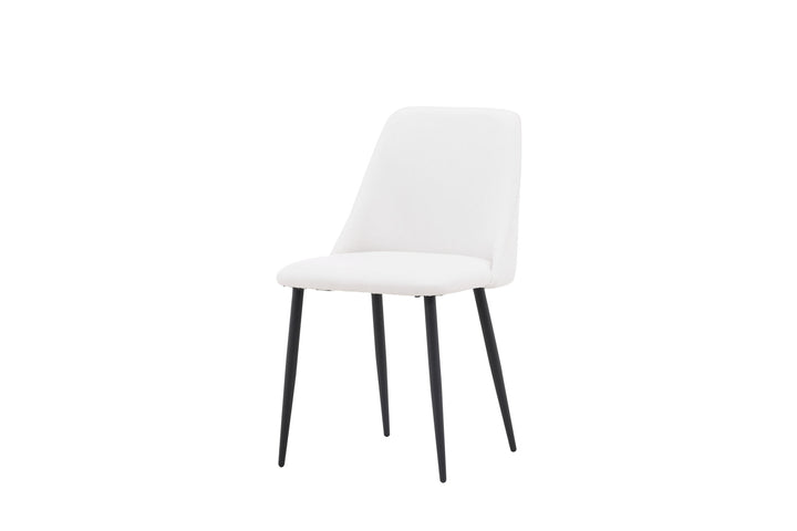 Venture Home Night Dining Chair 2-pack - Black / White PU