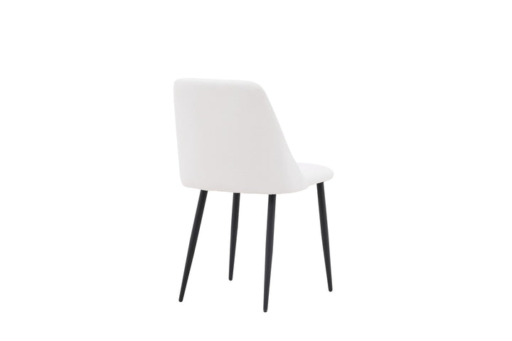 Venture Home Night Dining Chair 2-pack - Black / White PU