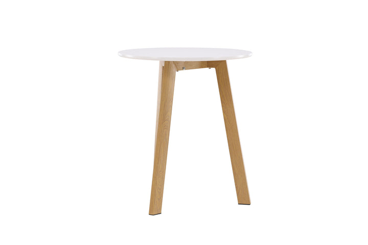 Venture Home Leonora Dining Table φ65 - Oaklook / White MDF