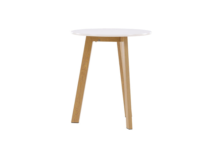 Venture Home Leonora Dining Table φ65 - Oaklook / White MDF