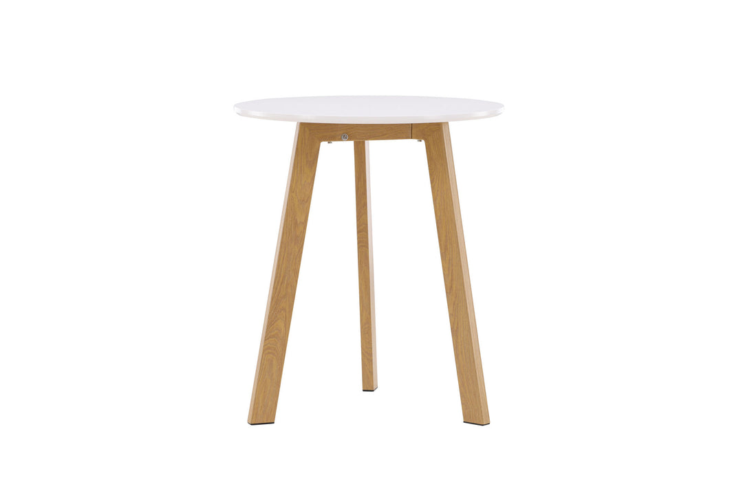 Venture Home Leonora Dining Table φ65 - Oaklook / White MDF