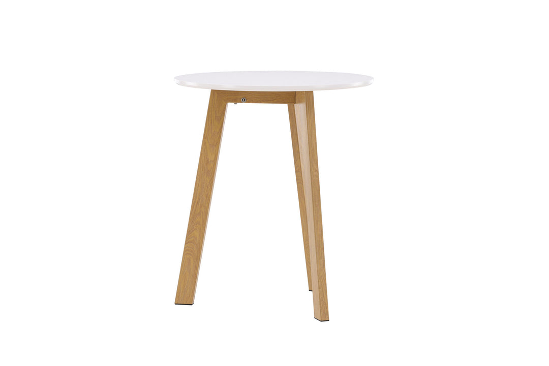 Venture Home Leonora Dining Table φ65 - Oaklook / White MDF