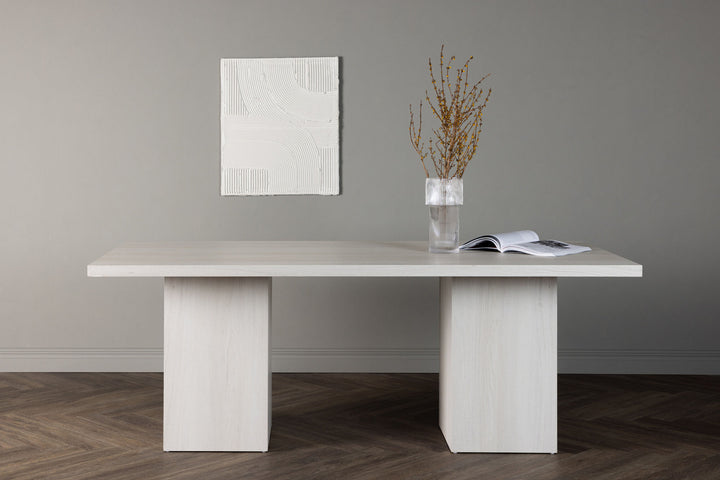 Venture Home Olga Dining Table 200*75 - White Wash