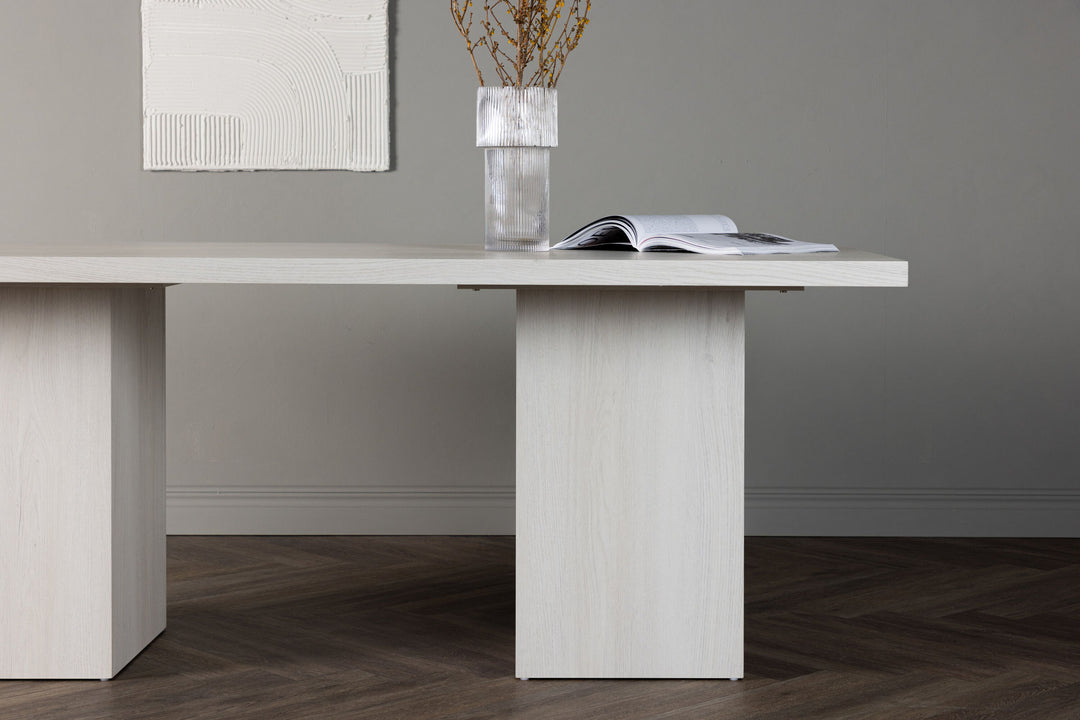 Venture Home Olga Dining Table 200*75 - White Wash