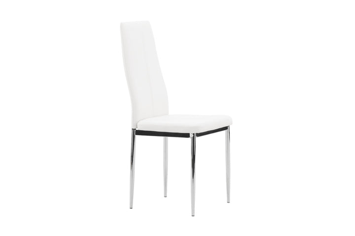 Venture Home Pastill Dining Chair 2-pack - Silver / White PU