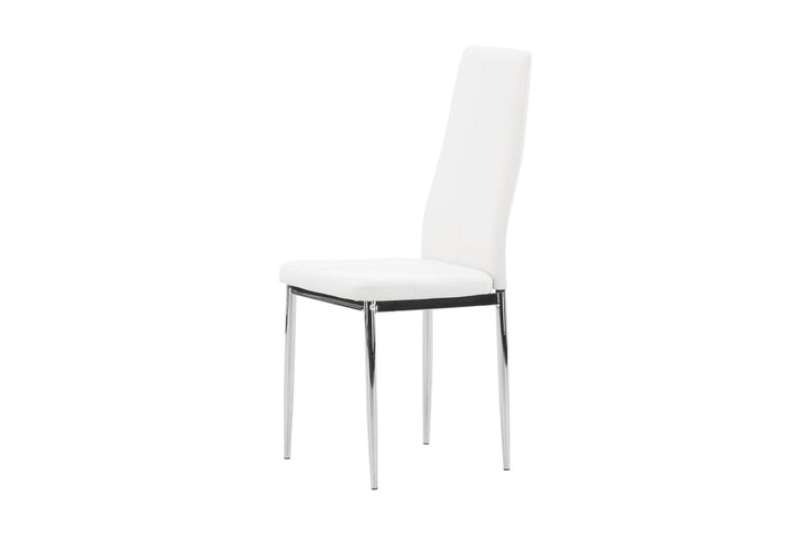 Venture Home Pastill Dining Chair 2-pack - Silver / White PU
