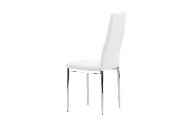 Venture Home Pastill Dining Chair 2-pack - Silver / White PU