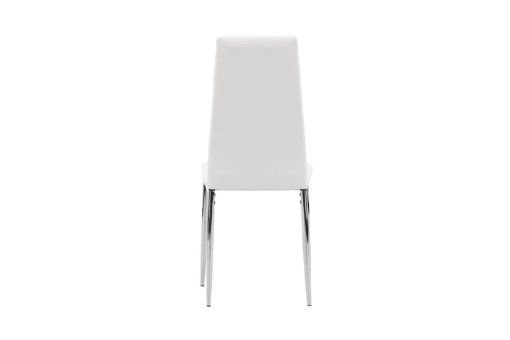 Venture Home Pastill Dining Chair 2-pack - Silver / White PU
