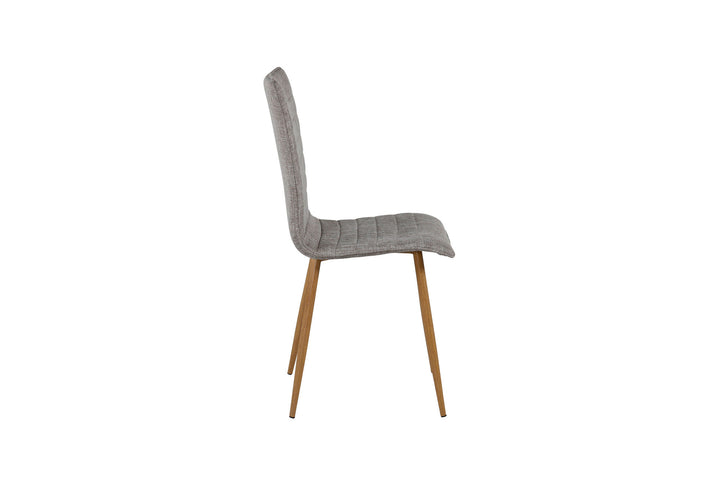 Venture Home Windu Lyx Dining Chair 2-pack - Oak-Look / Light Grey (ersätter 19908-440)