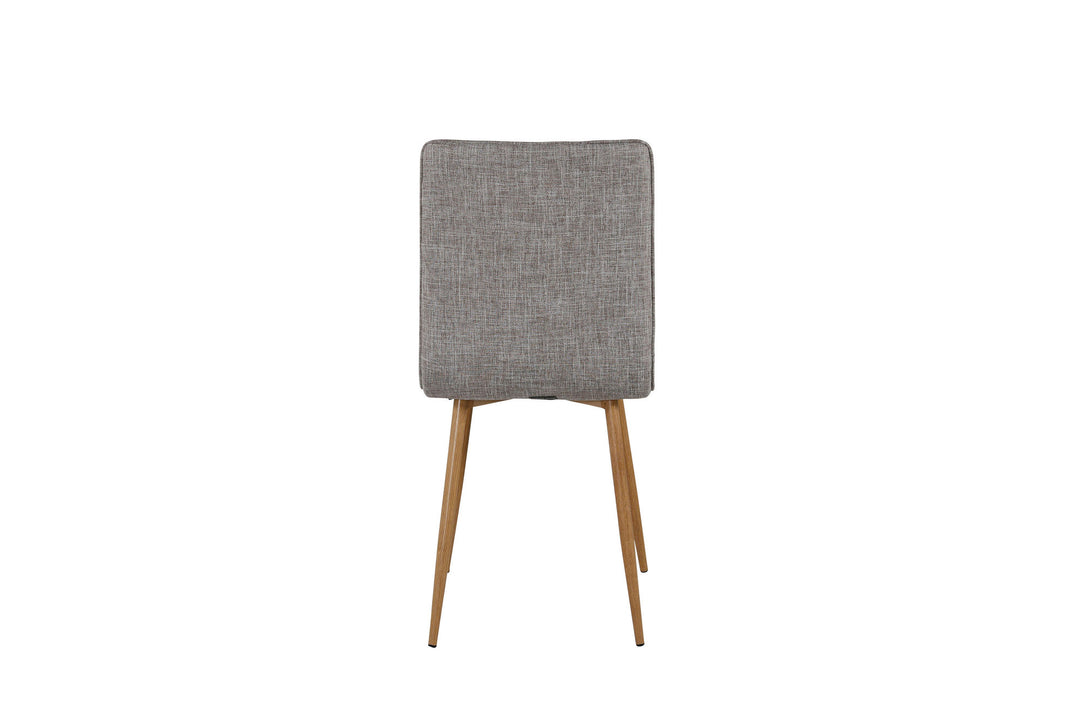 Venture Home Windu Lyx Dining Chair 2-pack - Oak-Look / Light Grey (ersätter 19908-440)