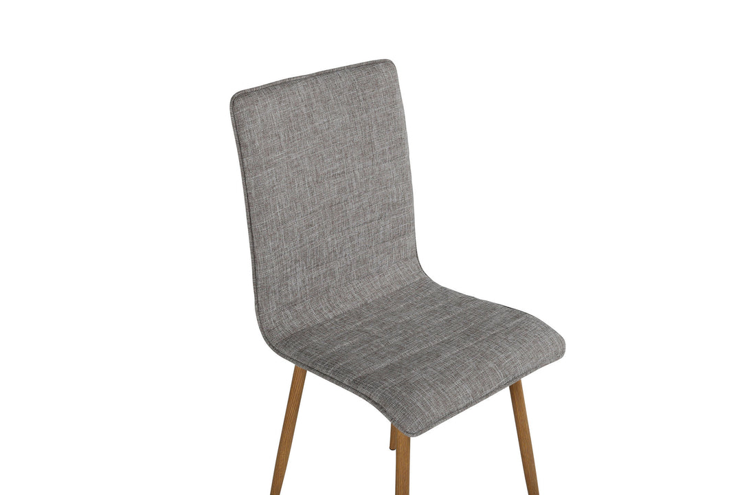 Venture Home Windu Lyx Dining Chair 2-pack - Oak-Look / Light Grey (ersätter 19908-440)