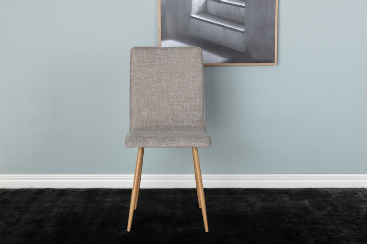 Venture Home Windu Lyx Dining Chair 2-pack - Oak-Look / Light Grey (ersätter 19908-440)