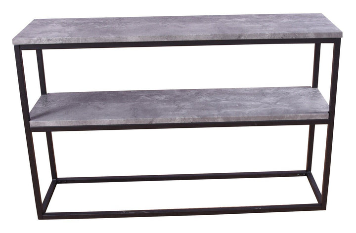 Venture Home Rise Side Table Double - Black / concrete -look (erästter 19992-668)