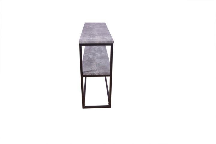 Venture Home Rise Side Table Double - Black / concrete -look (erästter 19992-668)