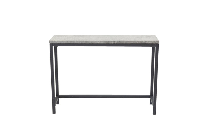 Venture Home Rise Side table - Black / Concrete-look - 110*30*H80 (ersätter 19918-668)