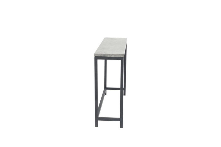 Venture Home Rise Side table - Black / Concrete-look - 110*30*H80 (ersätter 19918-668)