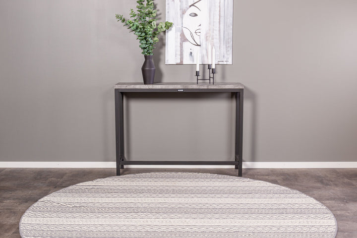 Venture Home Rise Side table - Black / Concrete-look - 110*30*H80 (ersätter 19918-668)