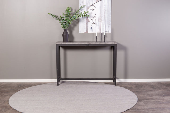 Venture Home Rise Side table - Black / Concrete-look - 110*30*H80 (ersätter 19918-668)