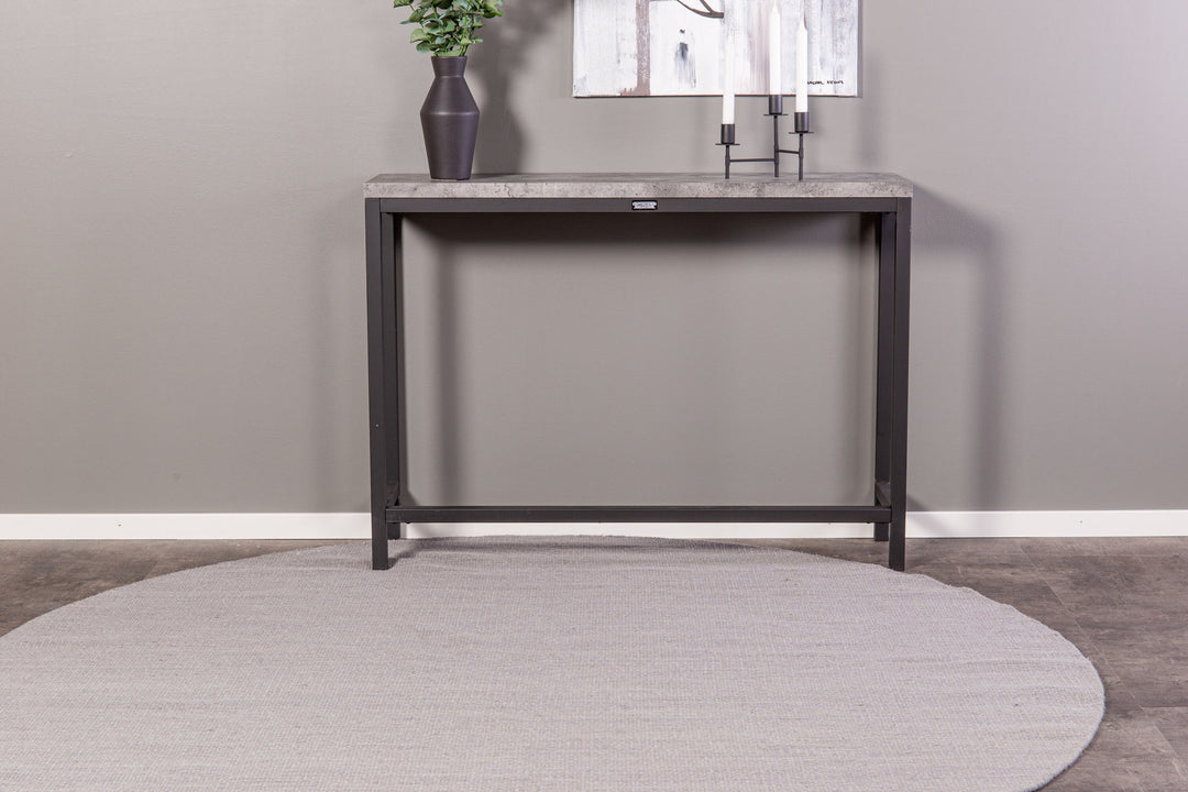 Venture Home Rise Side table - Black / Concrete-look - 110*30*H80 (ersätter 19918-668)