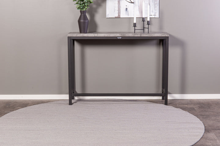 Venture Home Rise Side table - Black / Concrete-look - 110*30*H80 (ersätter 19918-668)