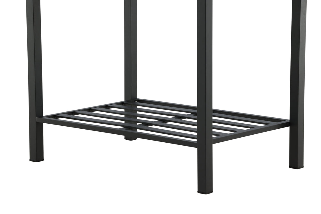 Venture Home Mexico Outdoor Kitchen - Middle part (woh) - Black Alu / Teak