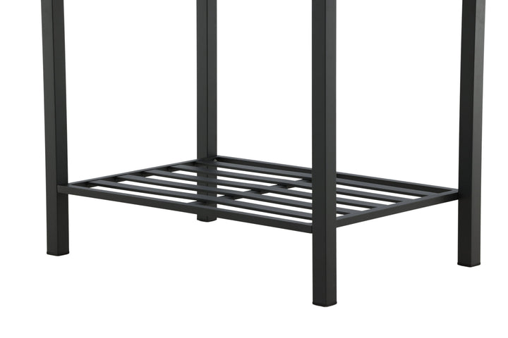Venture Home Mexico Outdoor Kitchen - Middle part (woh) - Black Alu / Teak