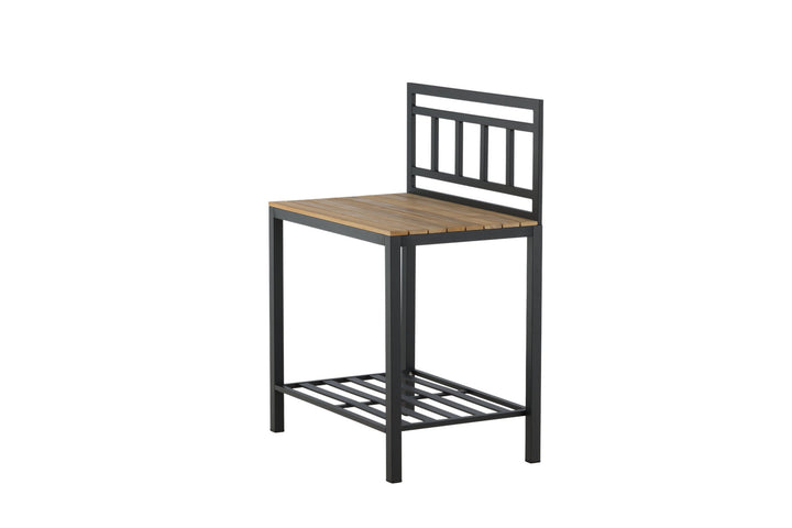 Venture Home Mexico Outdoor Kitchen - Middle part (woh) - Black Alu / Teak