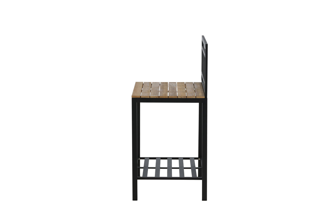 Venture Home Mexico Outdoor Kitchen - Middle part (woh) - Black Alu / Teak
